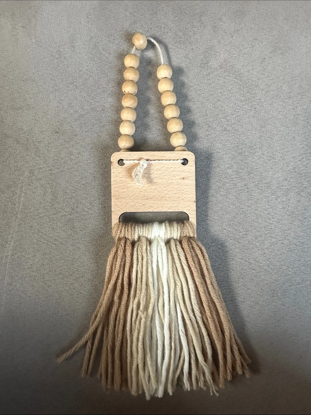 N/A neutral macrame